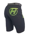 HAVEN pantalones cortos sin tirantes - NALISHA SLIMFIT - negro/verde