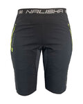 HAVEN pantalones cortos sin tirantes - NALISHA SLIMFIT - negro/verde