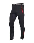 HAVEN pantalones largos sin tirantes - NALISHA SLIMFIT - negro/rojo