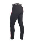 HAVEN pantalones largos sin tirantes - NALISHA SLIMFIT - negro/rojo