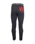 HAVEN pantalones largos sin tirantes - NALISHA SLIMFIT - negro/rojo