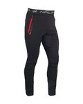 HAVEN pantalones largos sin tirantes - NALISHA SLIMFIT - negro/rojo