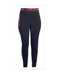 HAVEN pantalones largos sin tirantes - NALISHA SLIMFIT - negro/rosa