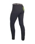 HAVEN pantalones largos sin tirantes - NALISHA SLIMFIT - negro/verde