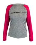 HAVEN maillot de verano de manga larga - FACTORY TRAIL - rosa/gris