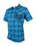 HAVEN camisa - AGNESS SLIMFIT - azul