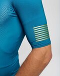 HOLOKOLO jersey de manga corta - VICTORIOUS GOLD ELITE - turquesa