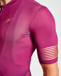 HOLOKOLO jersey de manga corta - VICTORIOUS GOLD - granate