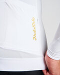 HOLOKOLO maillot de verano de manga larga - VICTORIOUS GOLD ELITE - blanco