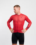 HOLOKOLO maillot de verano de manga larga - VICTORIOUS ELITE - rojo