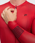 HOLOKOLO maillot de verano de manga larga - VICTORIOUS ELITE - rojo
