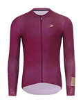 HOLOKOLO maillot de verano de manga larga - VICTORIOUS GOLD ELITE - granate