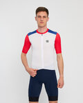 HOLOKOLO jersey de manga corta - TECHNICAL  - blanco/azul