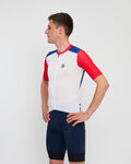 HOLOKOLO jersey de manga corta - TECHNICAL  - blanco/azul