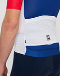 HOLOKOLO jersey de manga corta - TECHNICAL  - blanco/azul