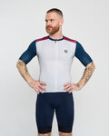 HOLOKOLO jersey de manga corta - TECHNICAL  - granate/gris