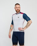 HOLOKOLO jersey de manga corta - TECHNICAL  - granate/gris