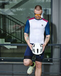 HOLOKOLO jersey de manga corta - TECHNICAL  - granate/gris