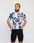 HOLOKOLO jersey de manga corta - STROKES - blanco/negro