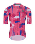 HOLOKOLO jersey de manga corta - STROKES - rosa/azul