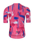 HOLOKOLO jersey de manga corta - STROKES - rosa/azul
