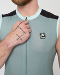 HOLOKOLO maillot sin mangas - SIMPLE - verde/negro