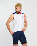 HOLOKOLO maillot sin mangas - SIMPLE - blanco/azul