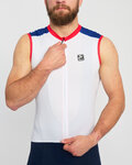 HOLOKOLO maillot sin mangas - SIMPLE - blanco/azul