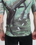 HOLOKOLO jersey de manga corta - FOREST - verde/marrón