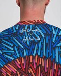 HOLOKOLO jersey de manga corta - TAMELESS - azul/rojo