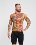 HOLOKOLO jersey de manga corta - WILDLY - amarillo/multicolor