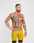 HOLOKOLO jersey de manga corta - WILDLY - amarillo/multicolor