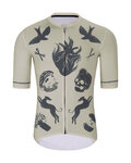 HOLOKOLO jersey de manga corta - CRUST - marfil/negro