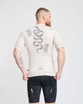 HOLOKOLO jersey de manga corta - CRUST - marfil/negro
