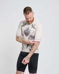 HOLOKOLO jersey de manga corta - CRUST - marfil/negro