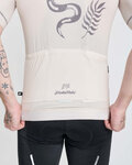 HOLOKOLO jersey de manga corta - CRUST - marfil/negro