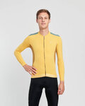 HOLOKOLO maillot de invierno de manga larga - SPECIAL - amarillo/verde
