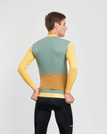 HOLOKOLO maillot de invierno de manga larga - SPECIAL - amarillo/verde