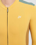 HOLOKOLO maillot de invierno de manga larga - SPECIAL - amarillo/verde