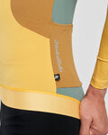 HOLOKOLO maillot de invierno de manga larga - SPECIAL - amarillo/verde