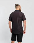 HOLOKOLO jersey de manga corta - ADVENTURE - negro/rojo