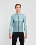 HOLOKOLO maillot de invierno de manga larga - STRIPES WINTER - verde claro