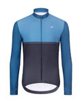 HOLOKOLO maillot de invierno de manga larga - STRIPES WINTER - azul