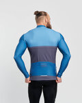 HOLOKOLO maillot de invierno de manga larga - STRIPES WINTER - azul