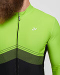 HOLOKOLO maillot de invierno de manga larga - ARROW II WINTER - amarillo/negro