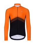 HOLOKOLO maillot de invierno de manga larga - ARROW II WINTER - naranja/negro