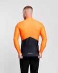 HOLOKOLO maillot de invierno de manga larga - ARROW II WINTER - naranja/negro