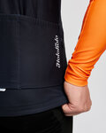 HOLOKOLO maillot de invierno de manga larga - ARROW II WINTER - naranja/negro