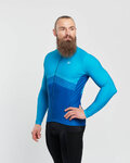 HOLOKOLO maillot de invierno de manga larga - ARROW II WINTER - azul