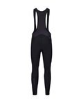 HOLOKOLO pantalones largos con tirantes - ELITE WINTER - negro